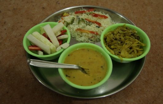 Best Yoga teacher training in Rishikesh veg meals